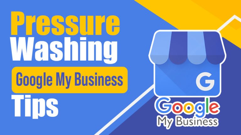pressure washing google my business tips