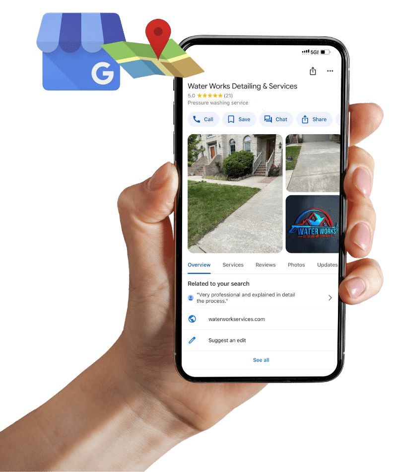 Pressure Washing Google Business Profile