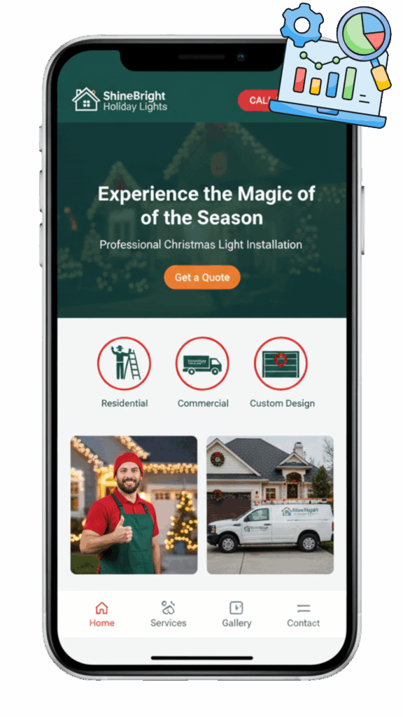 Christmas Light Installation Marketing