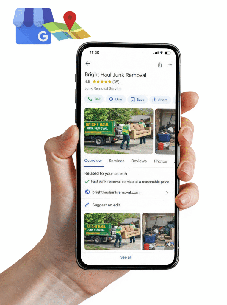 Junk Removal Google Business Profile Optimization