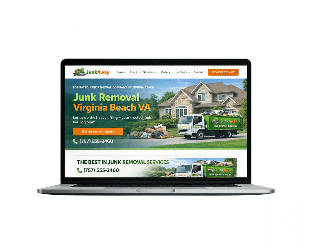 Junk Removal Website Design
