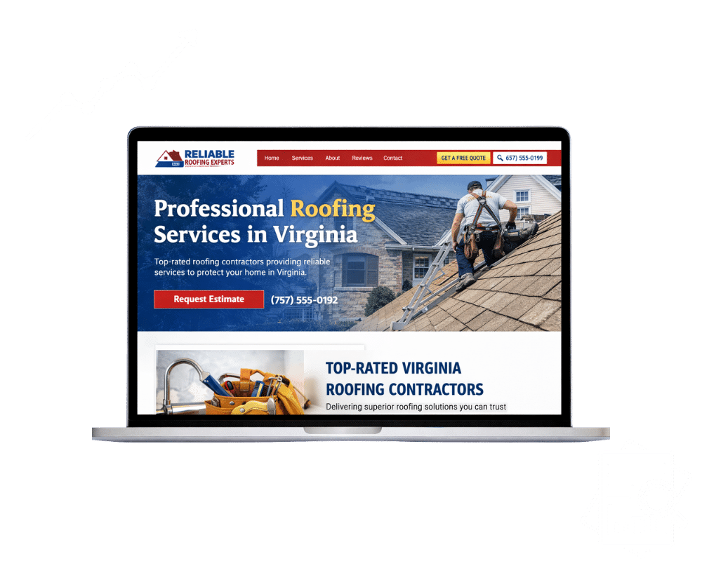 Roofing Removal Website Design